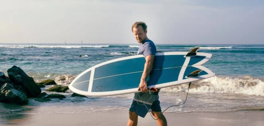Surfboard Review 2024 Der Twice Fish von KANOA Surfboards