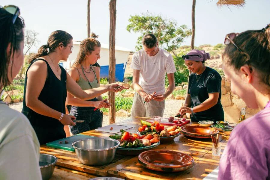 Marokkanischer Kochkurs bei Dreamsea in Imsounae