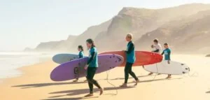 Surfkurs an der wellenreichen Westküste der Algarve