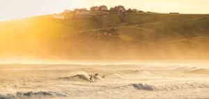 Surfbucht von Oyambre am elementsurf Surfcamp Kantabrien